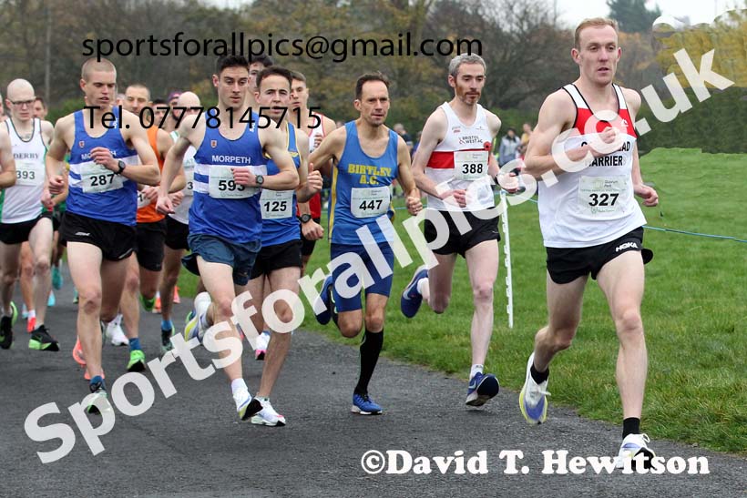 Senior Mens and Womens 2021 Heaton Memorial 10k Road Race, Town Moor, Newcastle. Photo: David T. Hewitson/Sports for All Pics